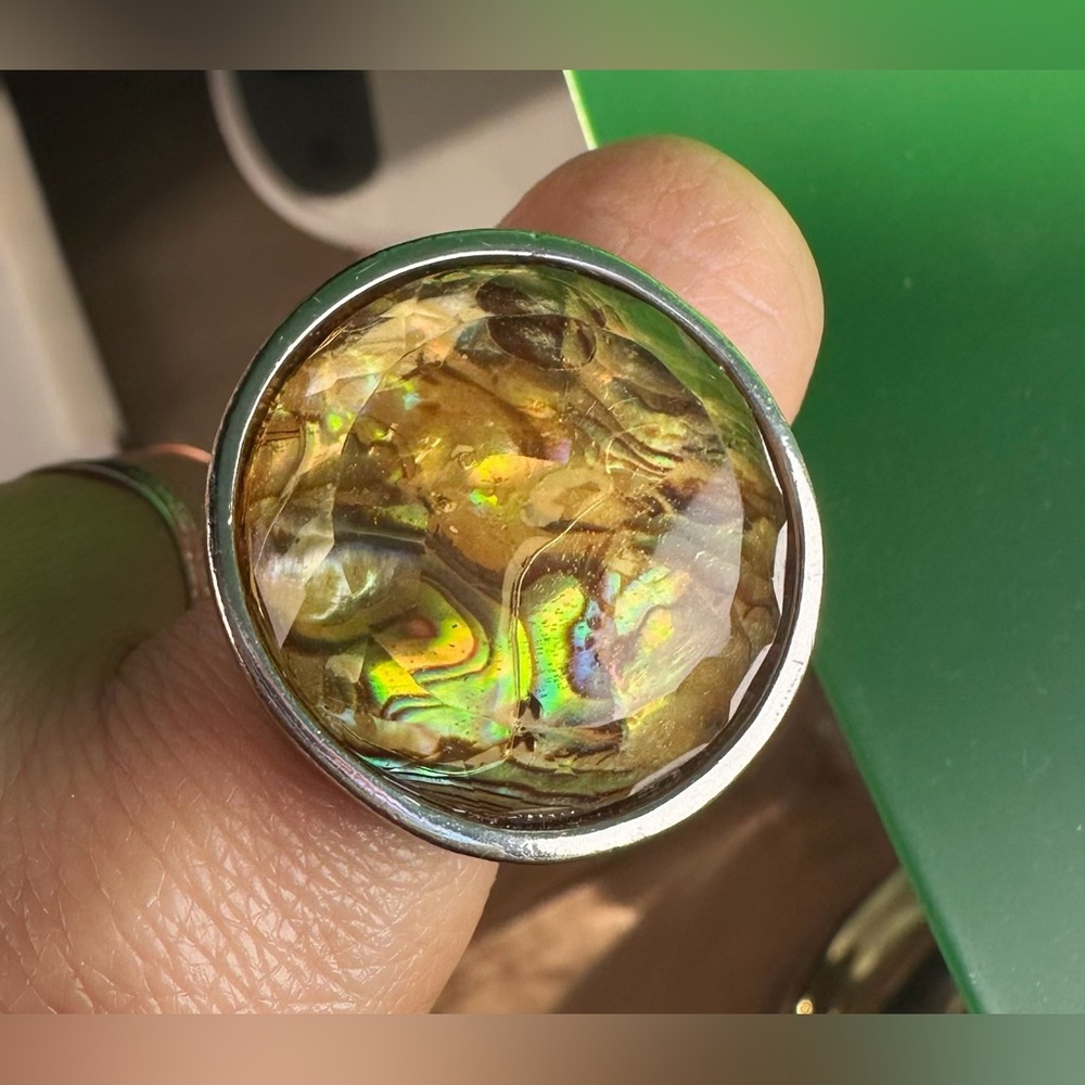 Abalone Shell Ring - Picture 4 of 9